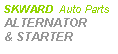 ı: SKWARD  Auto Parts ALTERNATOR & STARTER